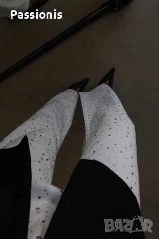 Дънки с камъни, снимка 3 - Дънки - 54040732