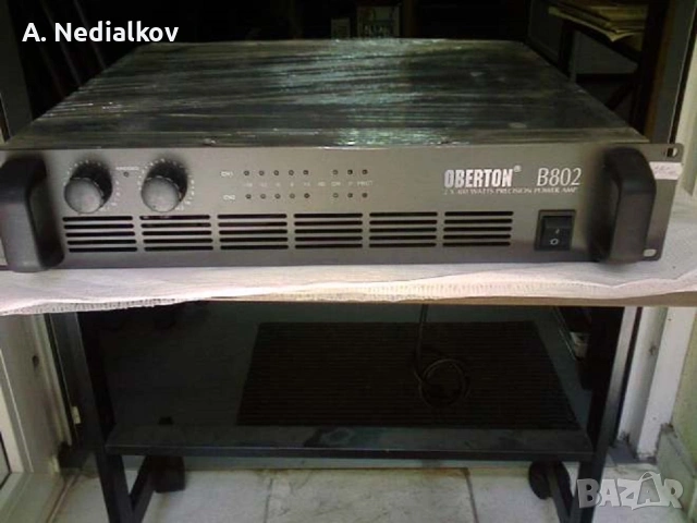 Oberton B802 power amplifier