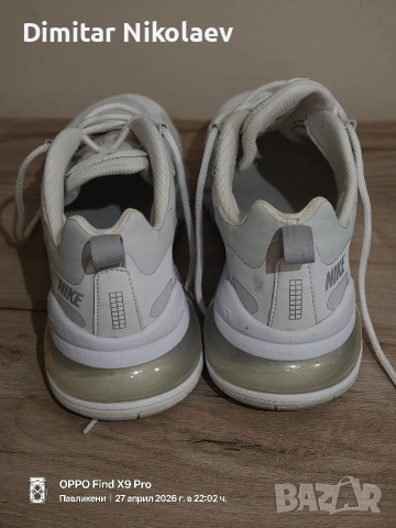 nike react air max 270, снимка 4 - Маратонки - 54335722