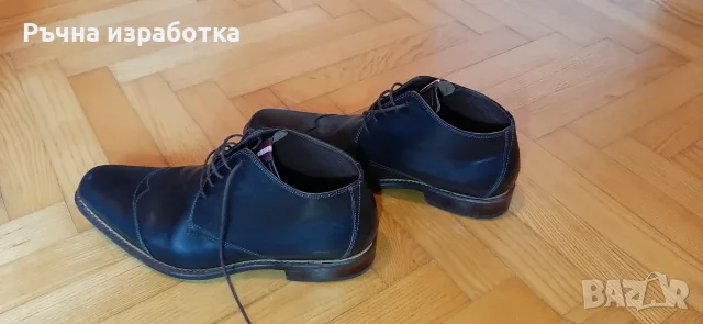 floris van bommel мъжки боти номер 41,5 обувки естествена кожа маркови боти, снимка 10 - Мъжки боти - 55513063