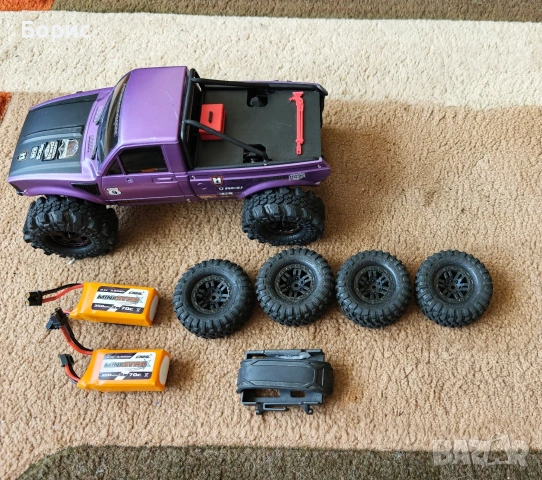 Traxxas TRX4M с много ъпгрейди , снимка 2 - Коли, камиони, мотори, писти - 54376979