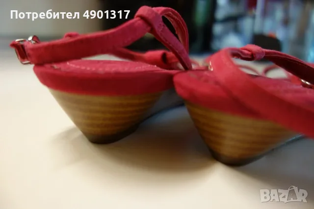 нови кожени сандали Clarks, 35.5ти номер, снимка 7 - Сандали - 55465012