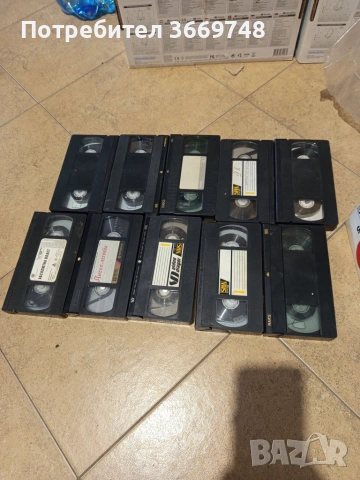 Продават се видео касети VHS