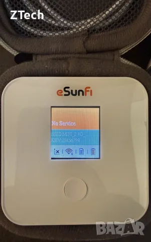 EsunFi 4G eSIM , SIMWi-Fi рутер бисквитка , снимка 2 - Рутери - 55403172