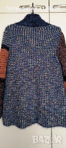 Дамска блуза "Desigual"- размер М; ЖИЛЕТКА "Desigual"- размер L , снимка 7 - Блузи с дълъг ръкав и пуловери - 44034746