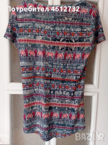 Дамска тениска Desigual, снимка 3 - Тениски - 55031763