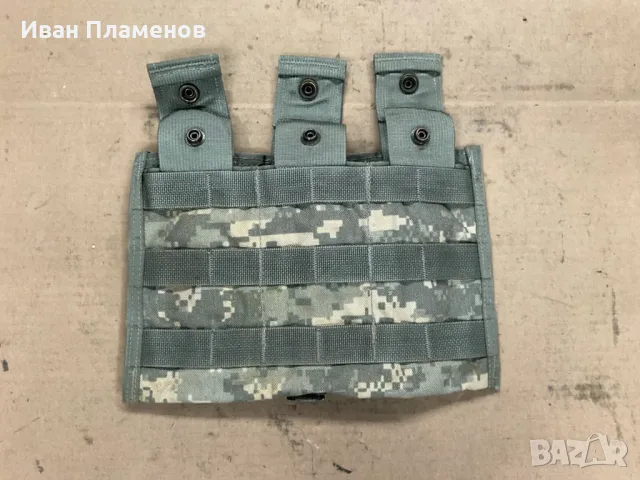 Калъф за 3 пълнителя за AR-15, M4, M16, HK416, FN SCAR-L, Beretta ARX160, CZ BREN 2 и НАТО STANAG, снимка 4 - Екипировка - 55622944