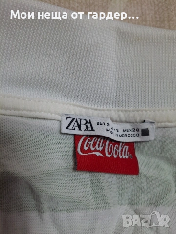 Рокля Zara & Coca Cola стилна ,S размер.от 60лв, снимка 3 - Рокли - 54881274