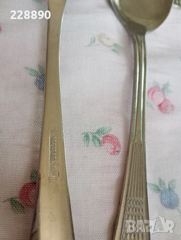 Вилици и лъжици на завод П.Денев, снимка 3 - Прибори за хранене, готвене и сервиране - 55222185