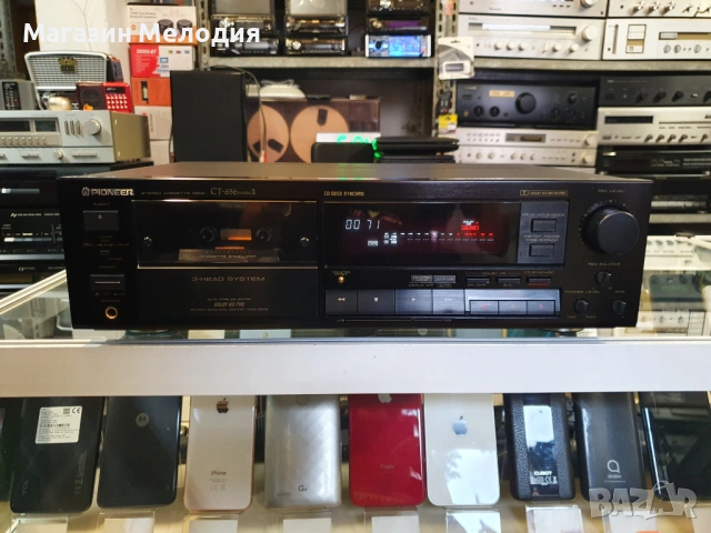 Касетен дек Pioneer CT-656 – 3 глави, златната ера на аналоговия звук, снимка 8 - Декове - 54559729
