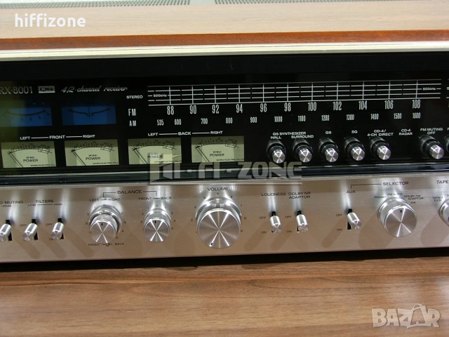 Ресивър  Sansui qrx-8001, снимка 6 - Ресийвъри, усилватели, смесителни пултове - 54698946