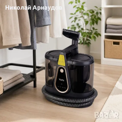 Прахосмукачка  Voltz OV51006A, 1750W, за килими и тапицерии, пара, дезинфекция с пара, 18 kPa,, снимка 5 - Прахосмукачки - 55618666