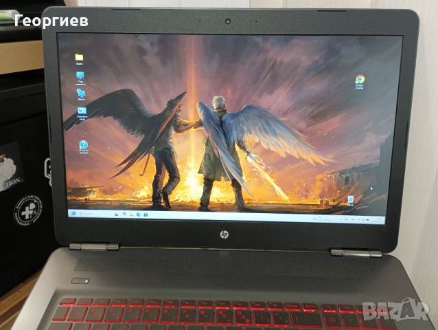 Лаптоп HP OMEN 17-W25inf i5-7300HQ / 17,3", снимка 3 - Лаптопи за игри - 54471033