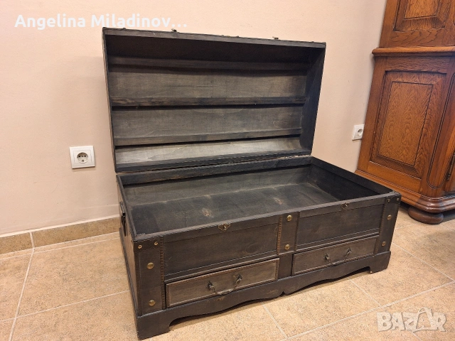 Винтидж сандък, снимка 4 - Други - 54541634