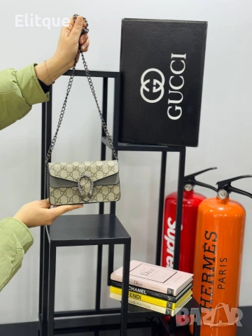 чанти Gucci ➡️17 Cm ⬆️10 Cm , снимка 3 - Чанти - 54289349