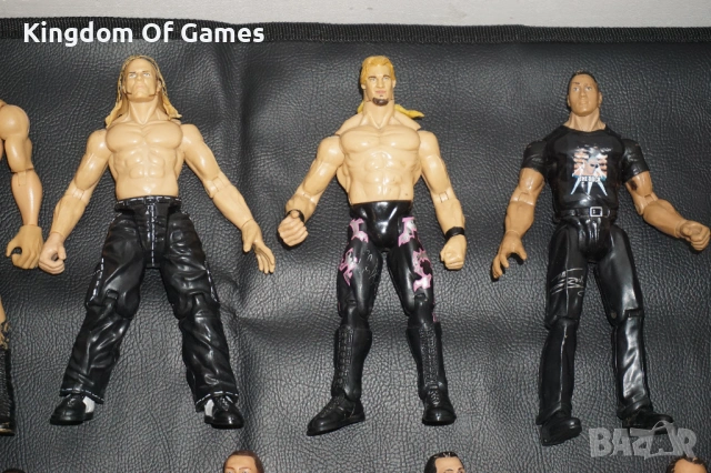 Кеч Фигури на Mattel и Jakks Pacific The Rock/Chris Jericho/Jeff Hardy/Cryme Time/Seth Rollins/Big E, снимка 2 - Колекции - 54303663