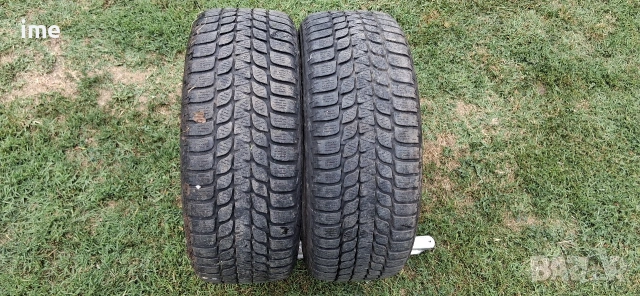 2бр зимни гуми 205/55R16 Bridgestone Blizzak. DOT 2707 6mm дълбочина на шарката. Цената е за 2бр., снимка 8 - Гуми и джанти - 55139956