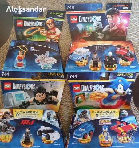 Lego dimensions Harry Potter team pack sonic ps3 ps4
