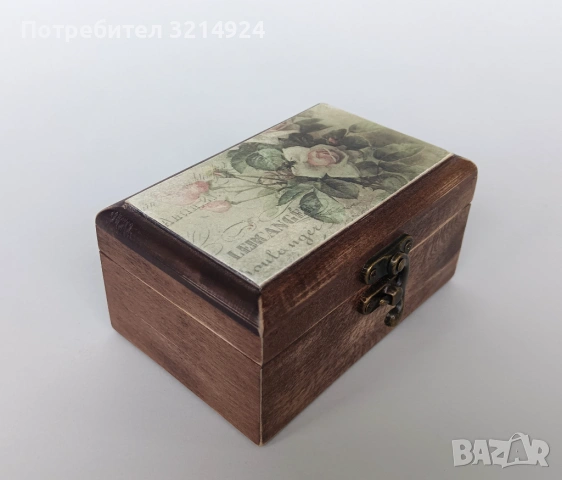 Декоративни дървени кутии с орнаменти, снимка 6 - Декорация за дома - 54618719