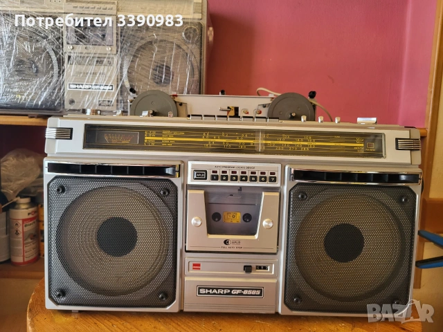 Sharp GF-8585H, снимка 4 - Радиокасетофони, транзистори - 55070144