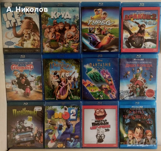 Анимации на Блурей/ Bluray с бг аудио/ субтитри