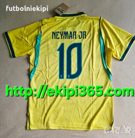 Neymar JR 10 - Бразилия тениска Мондиал 2026