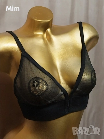 Chantal Thomass 80 C Черен сутиен , снимка 3 - Бельо - 54757836