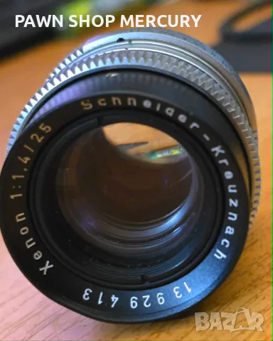 Продавам обективи Schneider-Kreuznach Xenon 25mm f1.4,Pentacon, снимка 6 - Обективи и филтри - 55383057