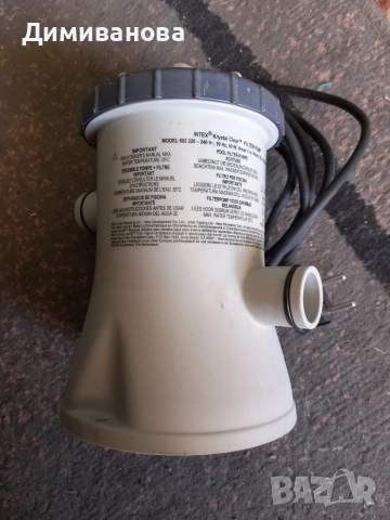 Филтърна помпа Intex 602, за 1.3 м3, снимка 5 - Басейни и аксесоари - 54244484