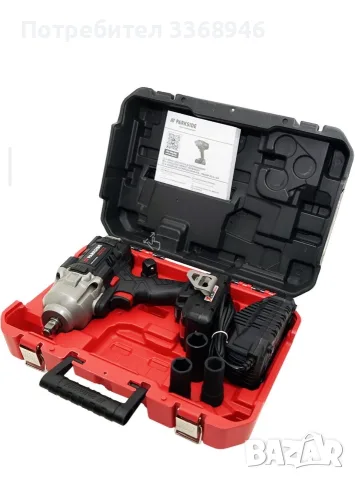 Ударен Гайковерт Parkside Performance 1356nm, снимка 3 - Винтоверти - 55676472