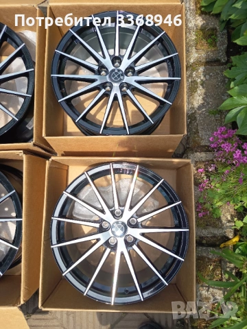 КОМПЛЕКТ НОВИ ДЖАНТИ Arceo Lisbon 19" 5x120 BMW спорт пакет БМВ 5х120 , снимка 4 - Гуми и джанти - 54782367