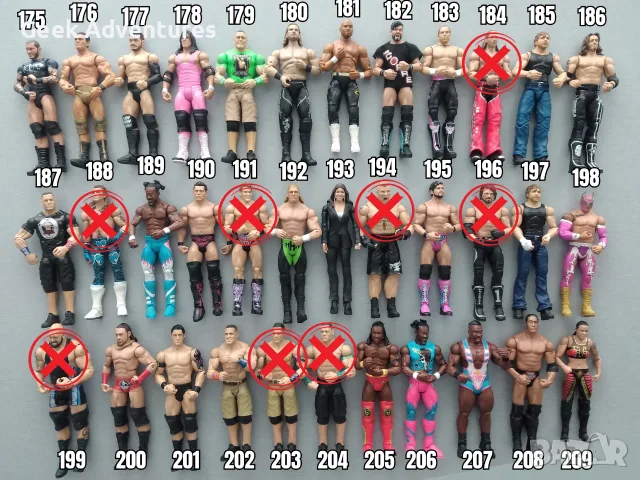 Кечисти Екшън Фигурки WWE Pro-Wrestling Кеч Играчки John Cena Randy Orton Brock Lesnar 3/3, снимка 6 - Фигурки - 46367335