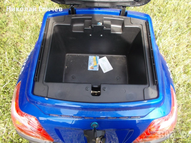 ЕЛЕКТРИЧЕСКА ТРИКОЛКА  „Fullmax R1, 1500W, 60V/20Ah“, синя, CE сертификат1500W, 60V/20Ah, Синя, снимка 6 - Мотоциклети и мототехника - 54671510