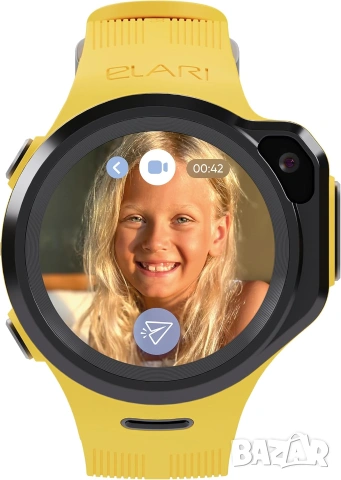 Детски 4G смарт часовник Elari KidPhone 4GR M 