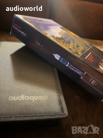 🅰🆄🅳🅸🅾🅿🅷🅸🅻🅴*AUDIOQUEST COLUMBIA AUDIO INTERCONNECT WITH RCA 1.5M CABLES 72V DBS, снимка 7 - Аудиосистеми - 55658407