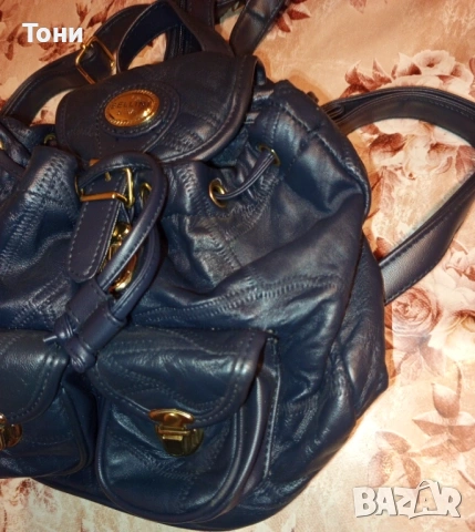 BELLINI DELUXE Оригинал Нова Кожена Дамска Раница, снимка 2 - Раници - 55157566