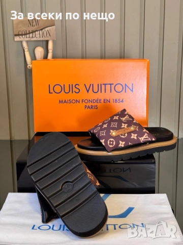 Louis Vuitton Дамски Чехли Луис Витон - Различни Цветове Код SK1586, снимка 8 - Чехли - 54656629