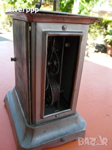  Стар настолен часовник , снимка 2 - Антикварни и старинни предмети - 54350101