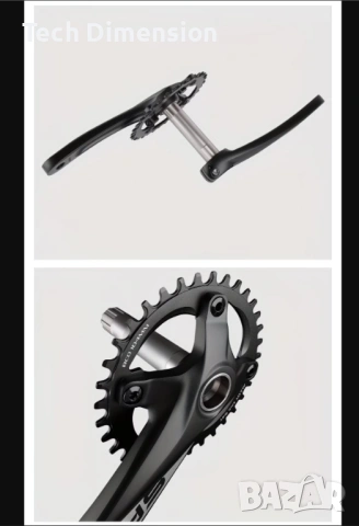 Курбели  куха ос Sagmit Generation 3.0 36T NW + средно Hollowtech, снимка 10 - Части за велосипеди - 54334428