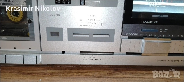 стерео касетен дек HITACHI D-E 1, снимка 6 - Декове - 54905511
