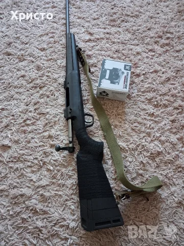 карабина,,savage,,  ARMS AXIS 2 XP 308 win.с бързомерец,,crossfire,,, снимка 3 - Ловно оръжие - 55411093
