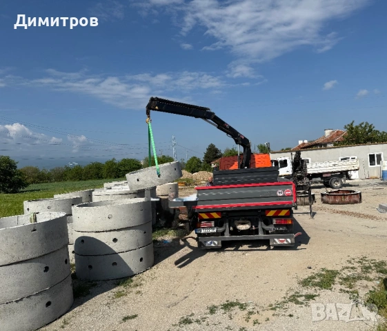 Транспортни услуги със самосвал 12т с кран, снимка 6 - Хамалски услуги - 54590377