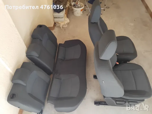 Седалки от Нисан Кашкай j10 десен волан, снимка 4 - Части - 55614409