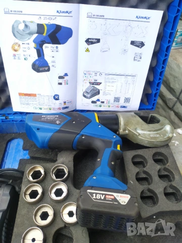 Машина за кримпване на кабели до 400 мм2, снимка 3 - Други инструменти - 54008480