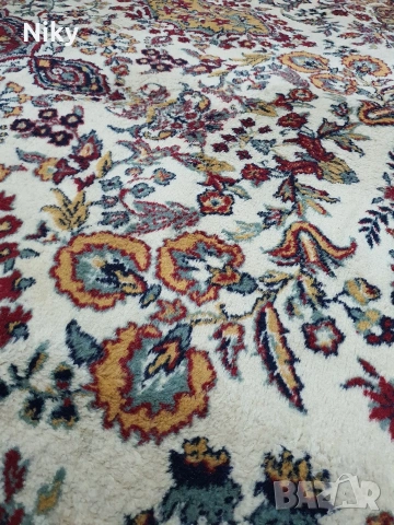 Голям персийски килим 340х250 см., снимка 5 - Килими - 54918550