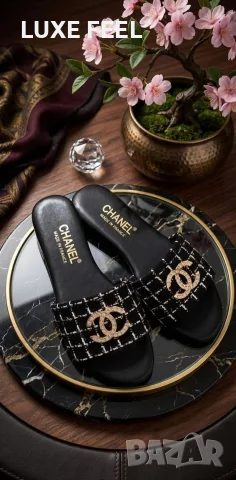 Dior ⚜️ Louis Vuitton ⚜️ Michael Kors ⚜️ Дамски Чехли ⚜️, снимка 7 - Чехли - 55363329
