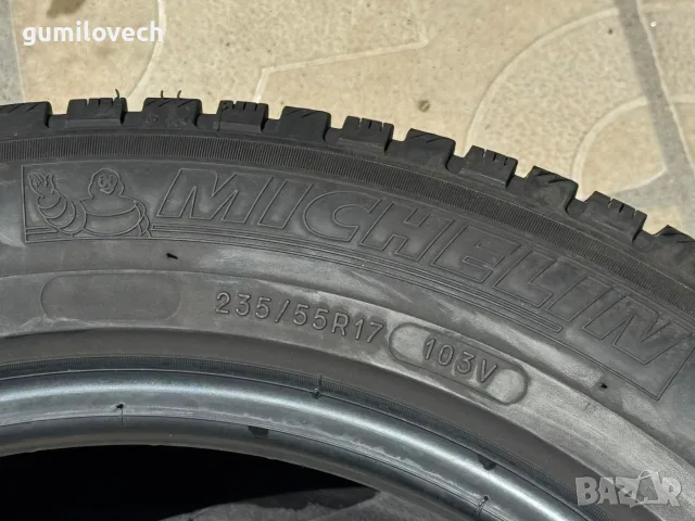 4бр. зимни гуми 235/55/17 103 V Michelin , снимка 6 - Гуми и джанти - 55539399