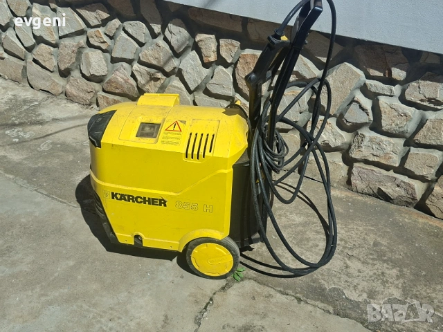 Професионална дизелова пароструйка Karcher 855 H – Топла вода, Отлично състояние!