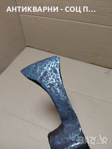 Соц Стара Ръчно Кована Голяма Киркобрадва 2.300кг. НОМЕР 886., снимка 10 - Антикварни и старинни предмети - 54101980