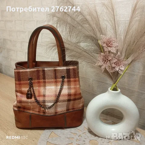 Дамска чанта от еко кожа, снимка 2 - Чанти - 55336871
